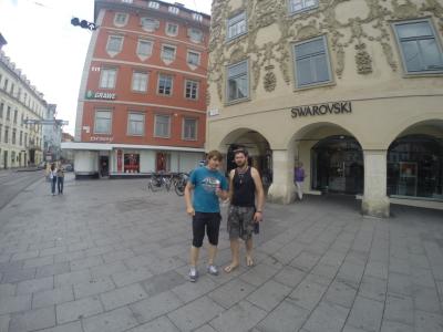 Max and Chris in Graz